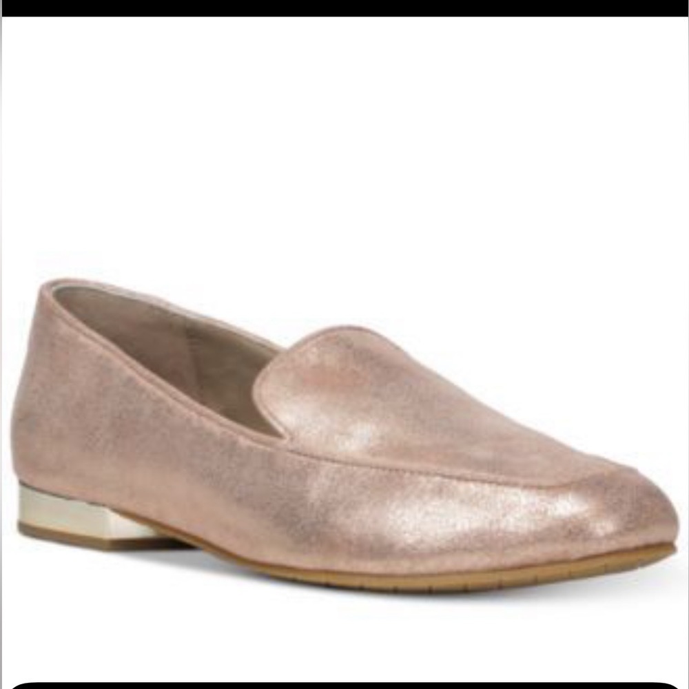 DONALD J. PLINER‎  HONEY LOAFERS ROSE GOLD 
RARE!!!!!​​​​​